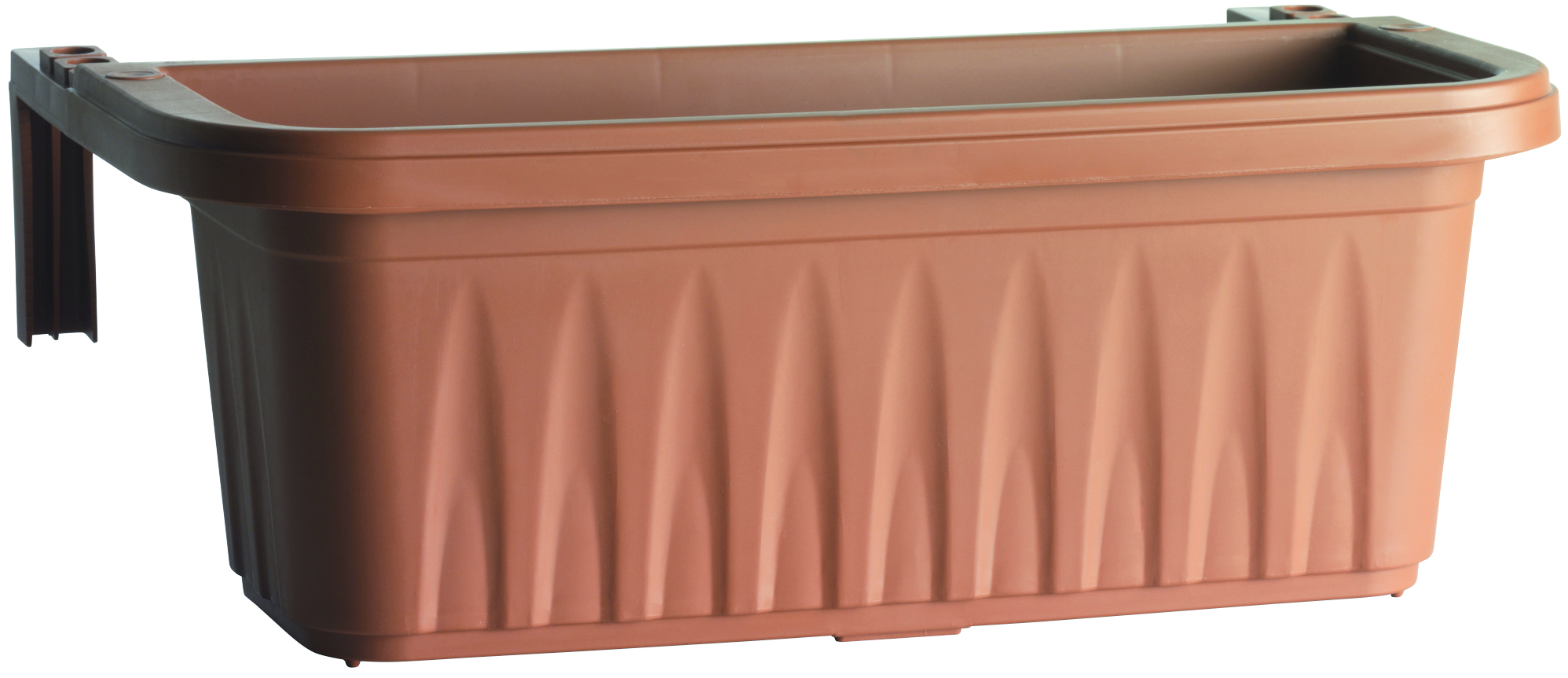 Bama Fioriera Rettangolare Rondine Col. Terracotta Cm. 50X20X18,5 H -