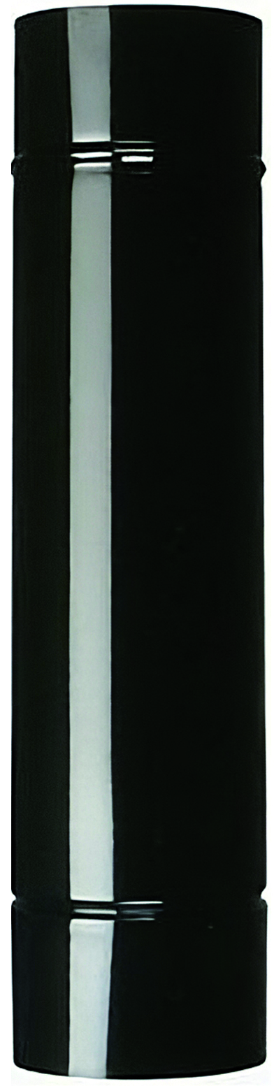 Save TUBO PER STUFA A LEGNA PORCELLANATO CLASSIC Col. Nero Ø cm. 12x100